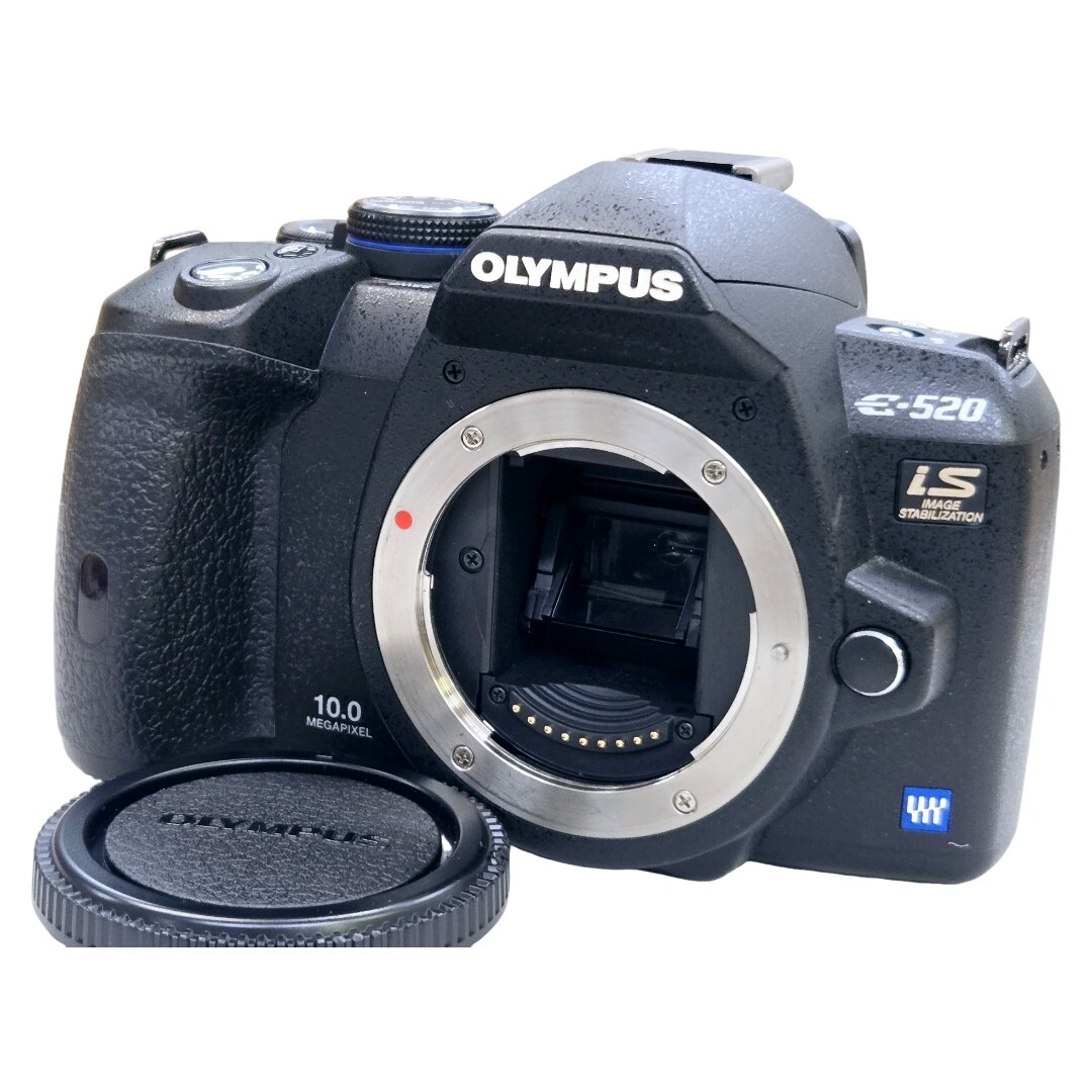 【返品保証】 オリンパス Olympus E-520 デジタルカメラ ボディ バッテリー付き Z5313拍卖