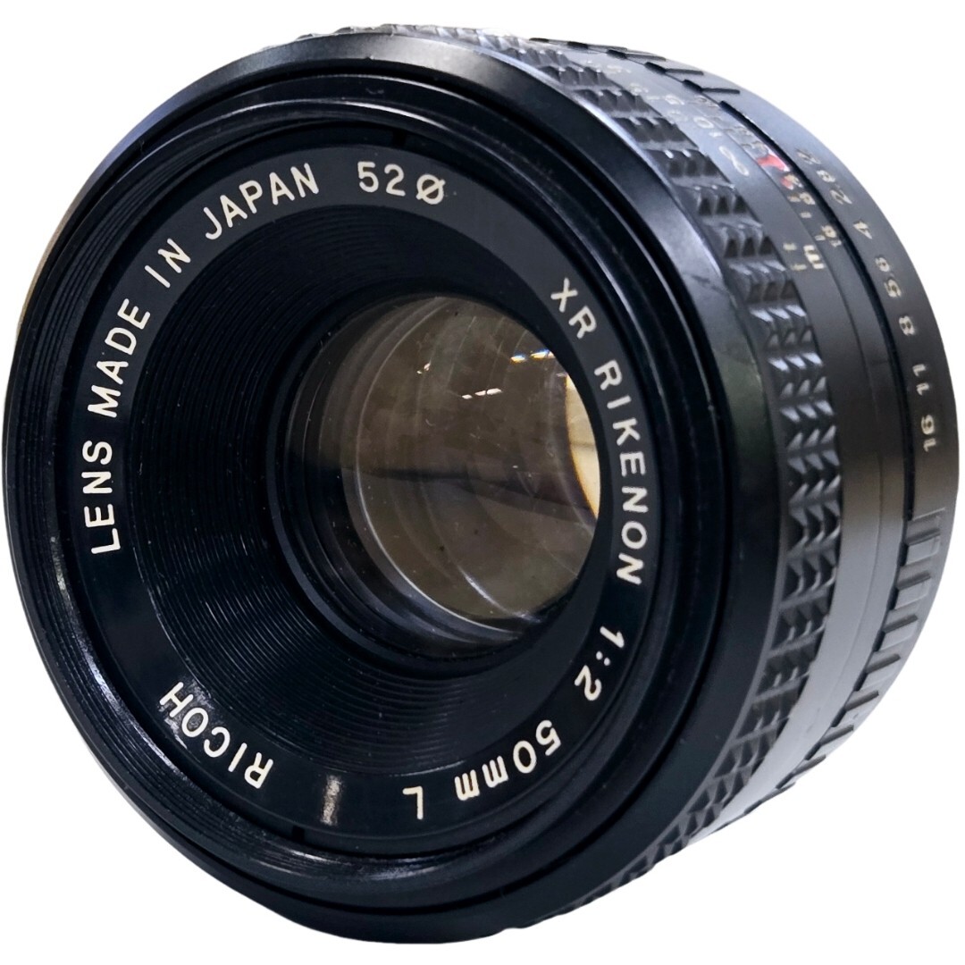 【和製ズミクロン】 リコー Ricoh XR RIKENON 50mm F2 L 52Φ レンズ Z5298拍卖