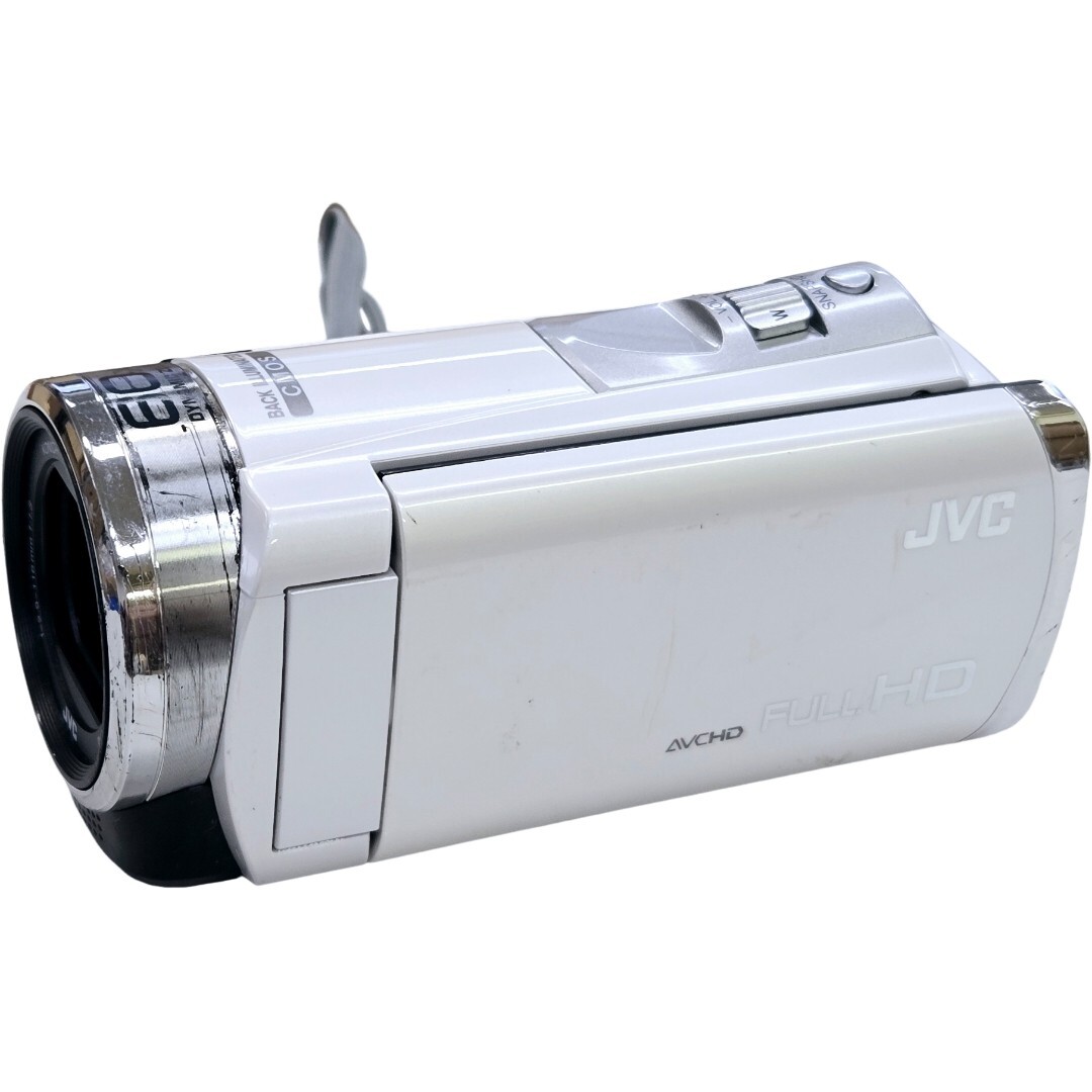 【返品保証】 ビクター Victor Everio GZ-E770-W ホワイト ビデオカメラ Z5325拍卖