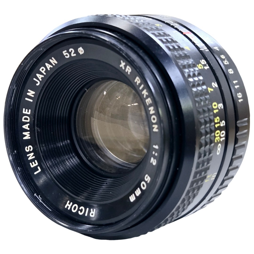 【和製ズミクロン】 リコー Ricoh XR RIKENON 50mm F2 L 52Φ レンズ Z5303拍卖