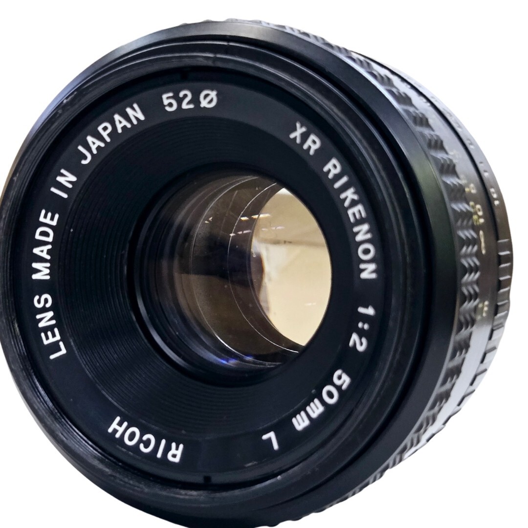 【美品 返品保証】 リコー Ricoh XR RIKENON 50mm F2 L 52Φ レンズ Z5299拍卖