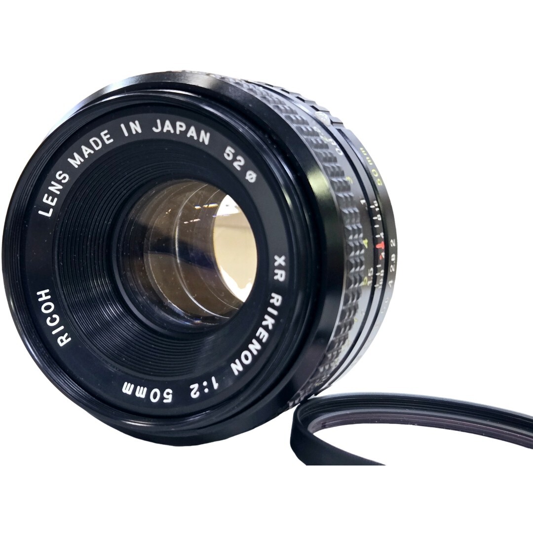 【和製ズミクロン】 リコー Ricoh XR RIKENON 50mm F2 L 52Φ レンズ Z5297拍卖