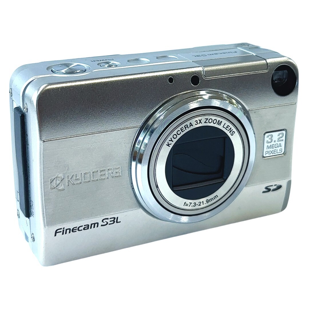 【返品保証】 京セラ Kyocera Finecam S3L コンパクトデジタルカメラ Z1002拍卖