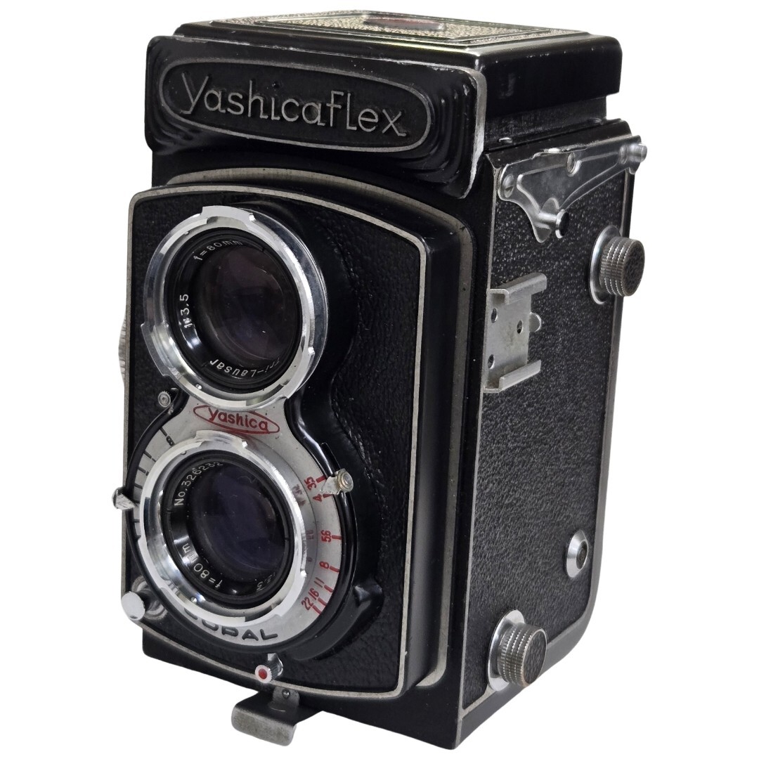 【返品保証】 ヤシカ Yashicaflex Yashikor 80mm F3.5 二眼カメラ Z5510拍卖