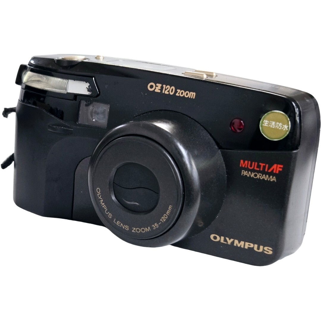 【返品保証】 オリンパス Olympus OZ120 ZOOM ブラック 35-120mm コンパクトカメラ Z5518拍卖