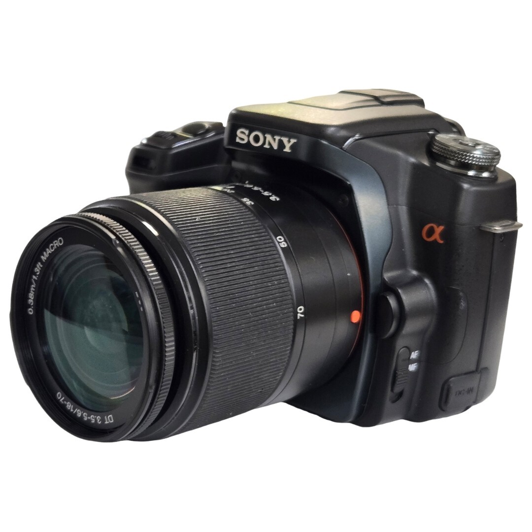 【返品保証】 ソニー Sony α DT 18-70mm F3.5-5.6 バッテリー付き デジタル一眼 Z5513拍卖