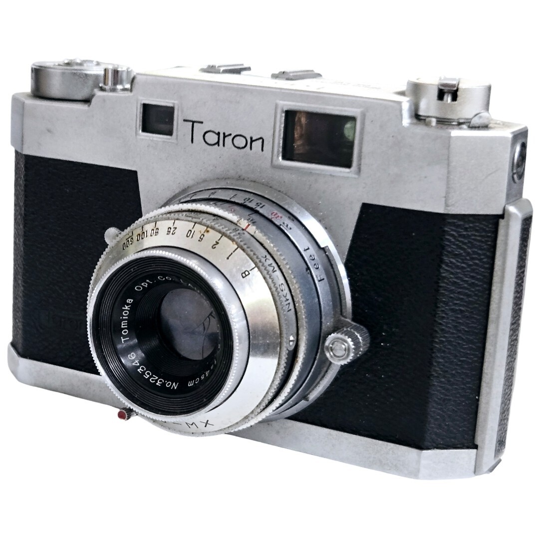 【返品保証】 Taron 35 Tomika LAUSAR 4.5cm F2.8 レンジファインダー カメラ Z6361拍卖