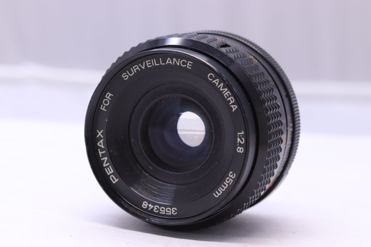 【返品保証】【希少】 ペンタックス Pentax For Surveillance Camera 35mm F2.8 レンズ Z1926拍卖