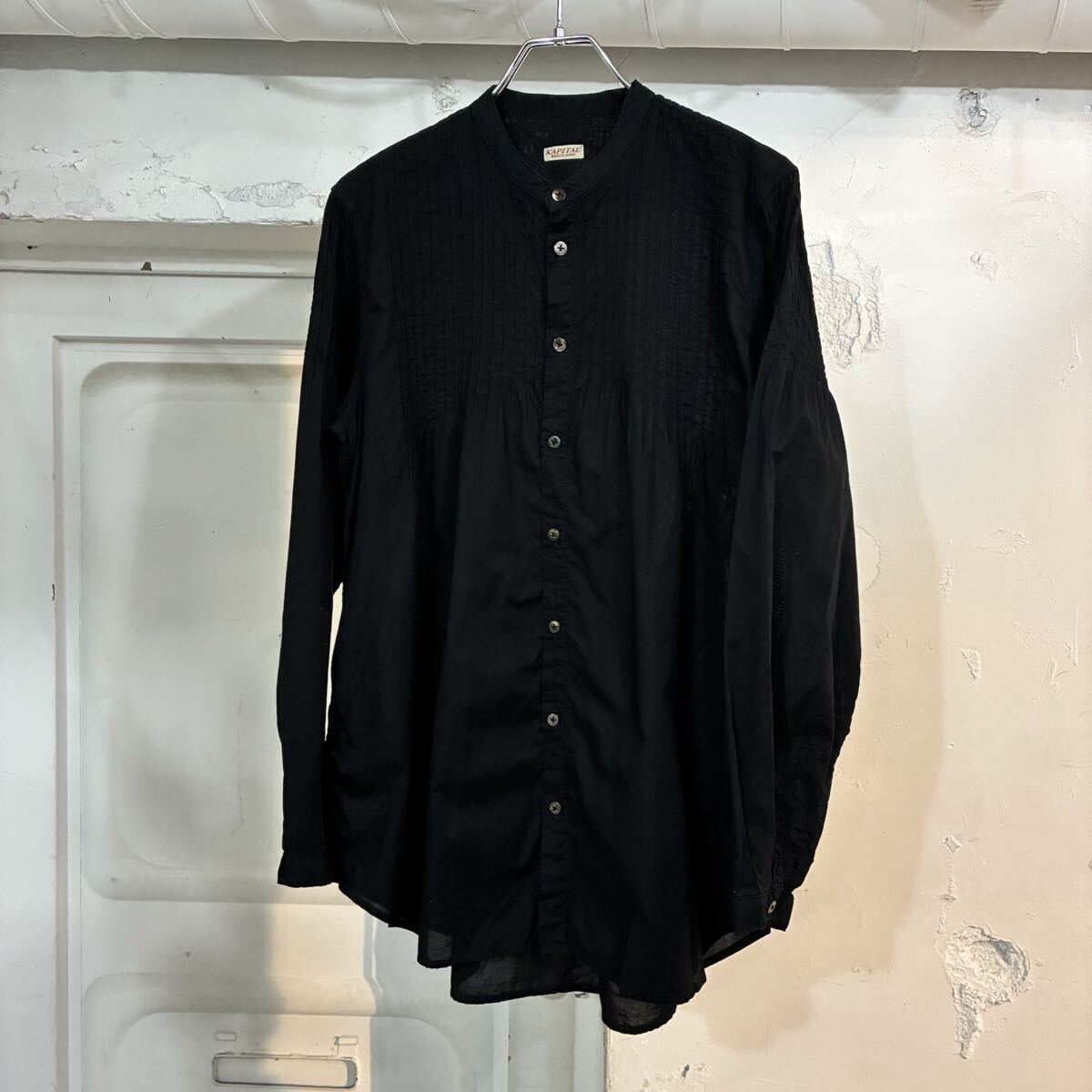 美品 KAPITAL キャピタル バンドカラーシャツ サイズ1拍卖