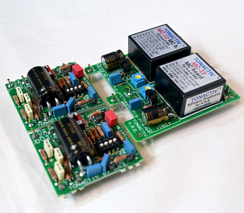 TONACTIV ML-1L用 MCボード、MC-12、+イコライザボード、D-9(MC/MM切り替え付き)、新品拍卖