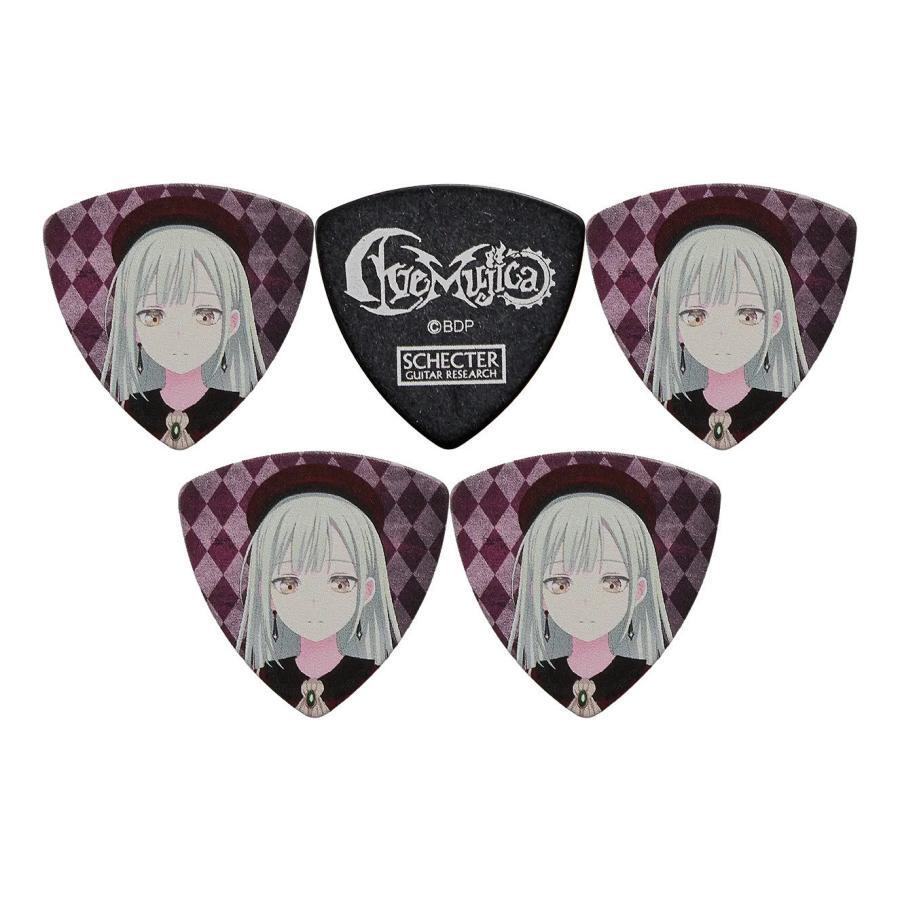 全国送料無料!ポストに投函 SCHECTER SPA-Mortis/5枚セット バンドリ! アヴェムジカ モーティス/若葉睦 BanG Dream! Ave Mujica拍卖