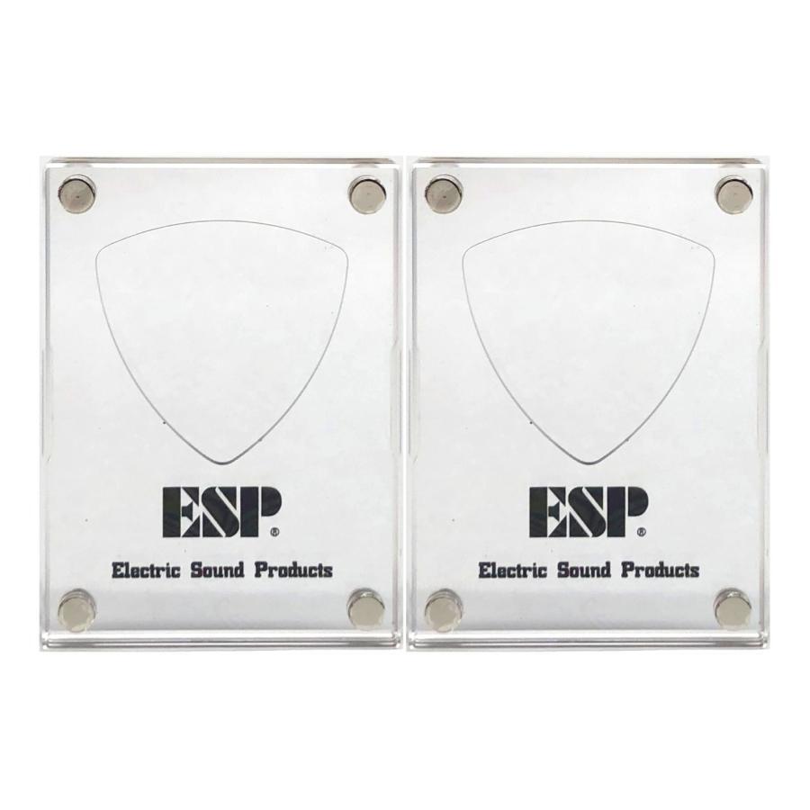 全国送料無料!ポストに投函・ESP PM-SD-E/2個セット トライアングル型 ピック モノリス ピックディスプレイ ピックケース ピックスタンド拍卖