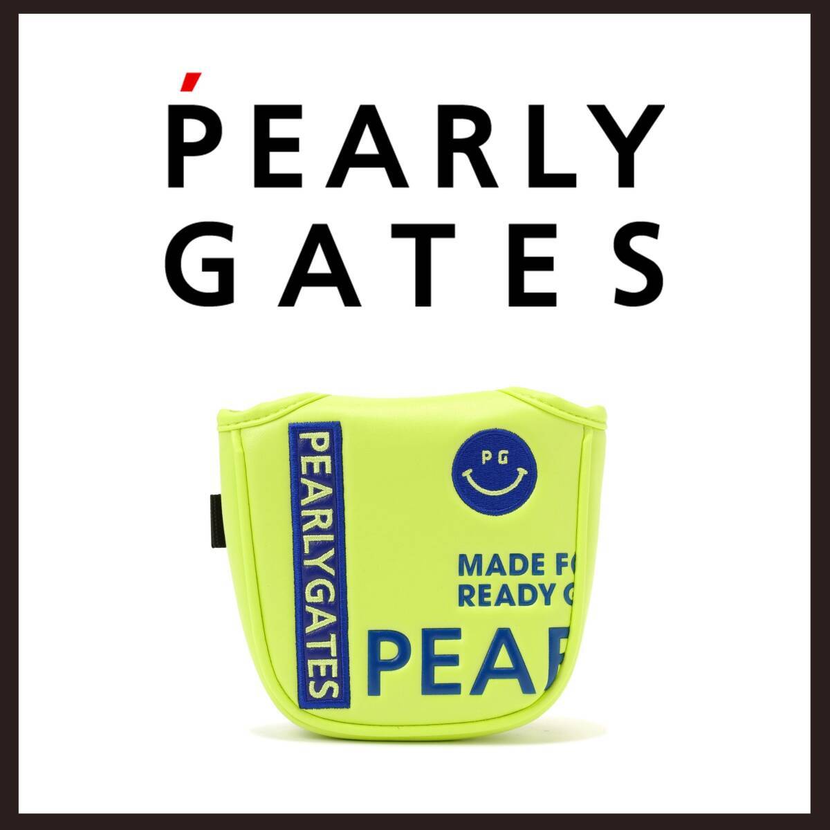 【一円スタート!】新品 未使用 PEARLY GATES マレット型用 パターカバー ライムグリーン(パーリーゲイツ)【1円~】拍卖