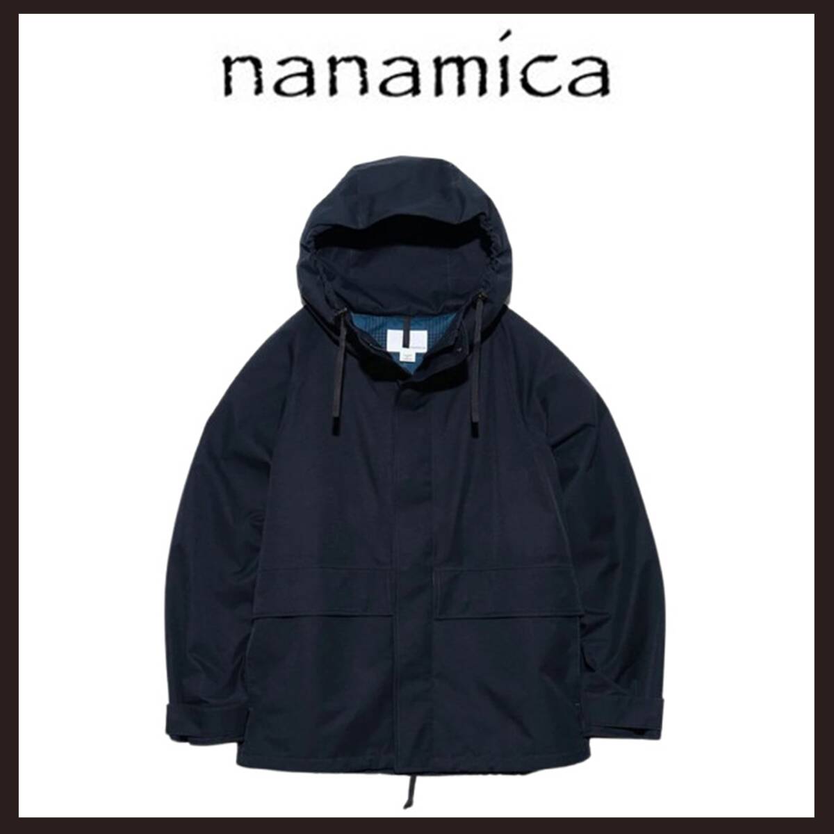 ●○新品未使用 nanamica(ナナミカ) 2レイヤーゴアテックスクルーザージャケット L ネイビー○●拍卖