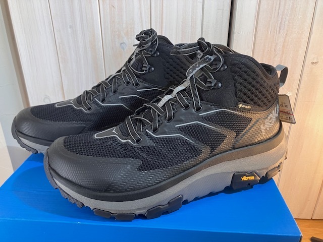 送料込み 新品 HOKA ONE ONE ホカ オネオネ 27cm US9 M TOA GTX 1112032 GORE-TEX ゴアテックス トレッキングシューズ ハイカット 送料無料拍卖