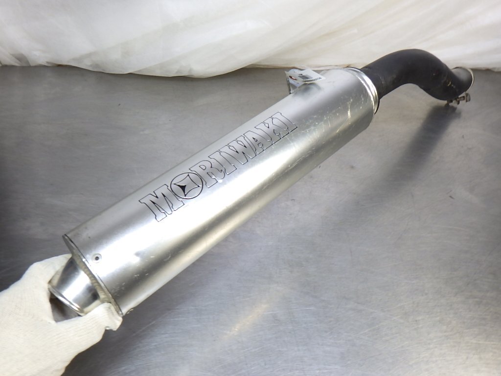 FZR1000 モリワキ アップタイプスリップオンマフラー、綺麗 取付内径51mm☆4PM、3GM拍卖
