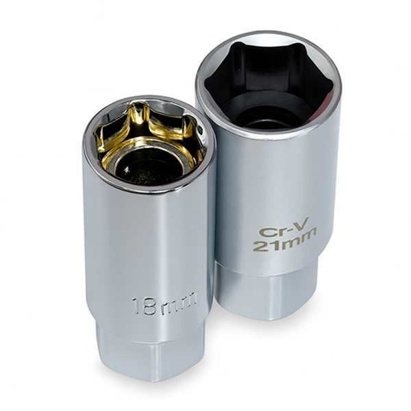スパークプラグソケットレンチ2点セット 18mmと21mm H079拍卖