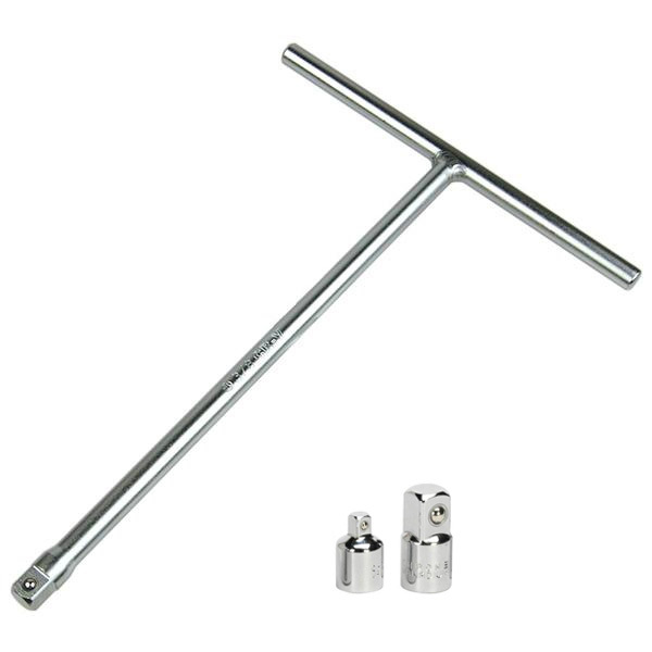 3/8 T型ハンドルと変換アダプター2pcセット T型レンチ Tレンチ ODGN2-T264拍卖