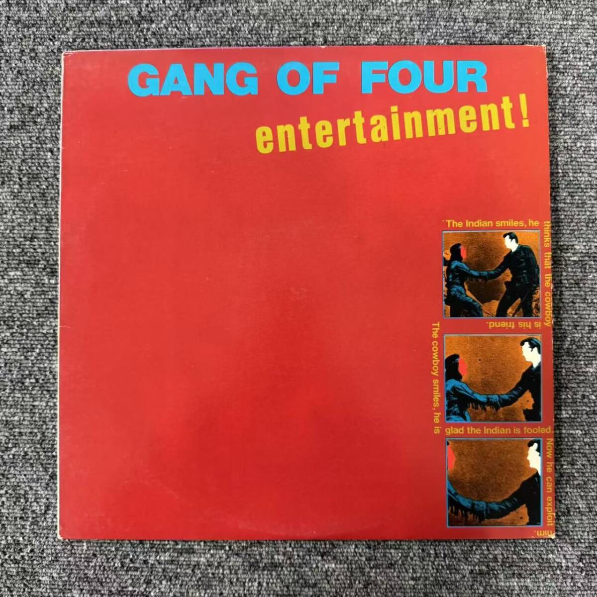 【US盤】Gang Of Four「Entertainment!」LP(12インチ)/Warner Bros. Records(BSK 3446)/Rock/SNJ110512拍卖