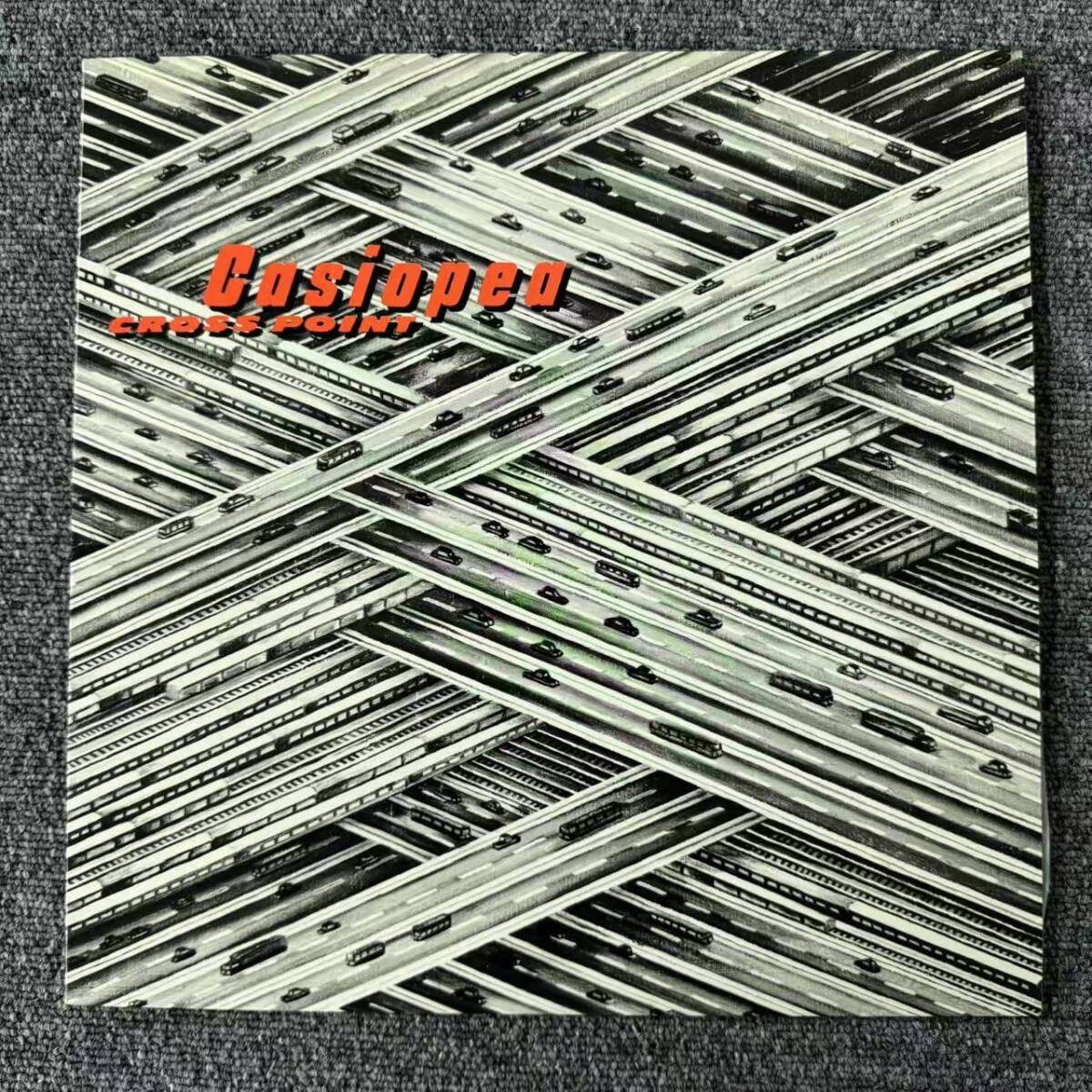 美盤 国内盤 カシオペア「Cross Point」LP(12インチ)/Alfa(ALR-28029)/ジャズ/SNJ111104拍卖