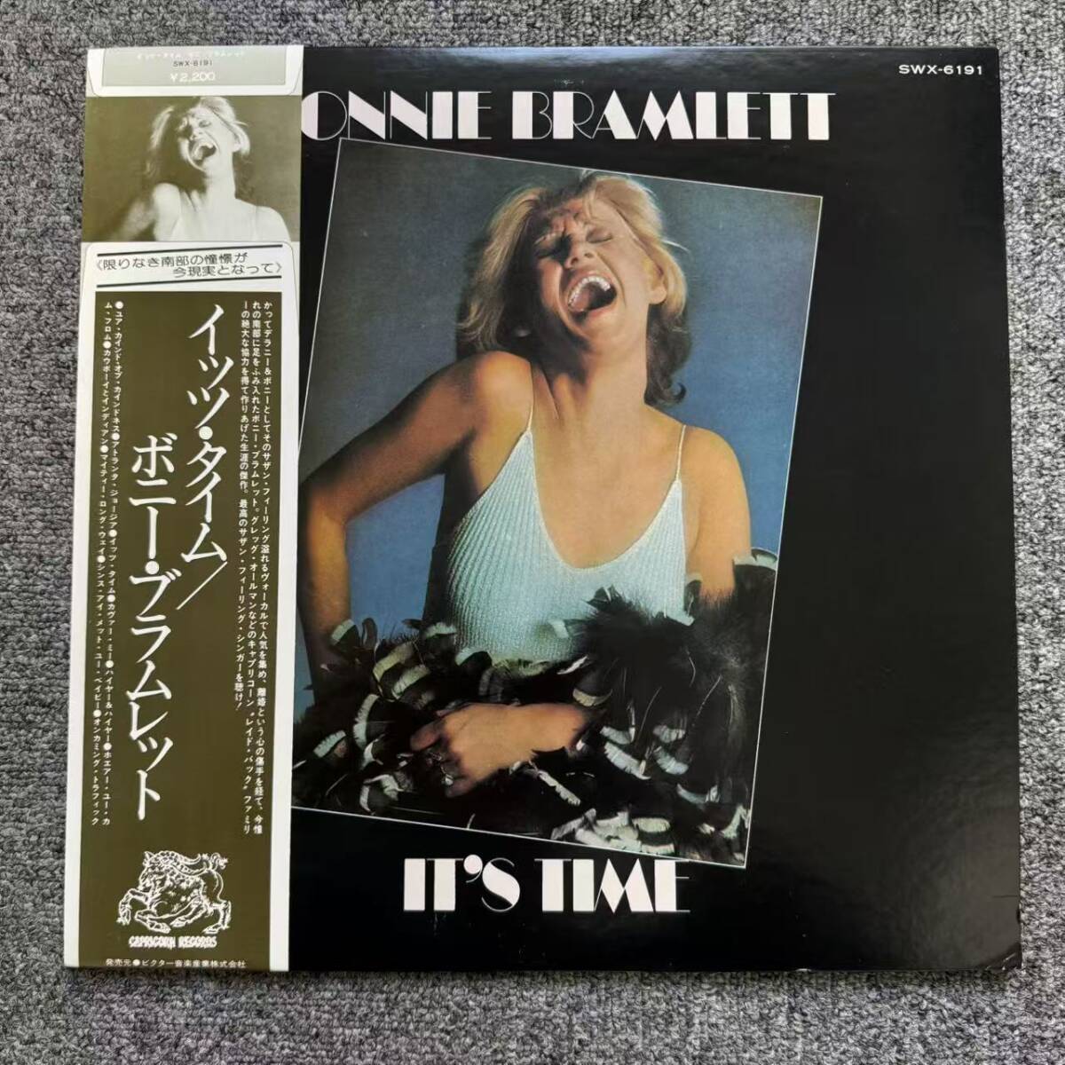帯付 LP Bonnie Bramlett Its Time SWX6191 CAPRICORN /SNJ111229拍卖