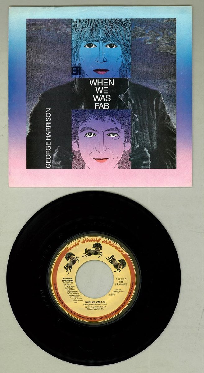GEORGE HARRISON/ジョージ・ハリスン「WHEN WE WAS FAB」シングルレコード拍卖