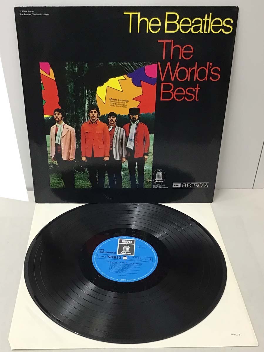 ビートルズ 「THE WORLD'S BEST- The Beatles」ドイツ 再発盤LP拍卖