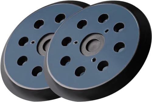 アップグレード版2枚研磨ディスク STEBRUAM 研磨ディスク 2枚 125mm サンディングパッド 曲面研磨アダプター ポリッ拍卖