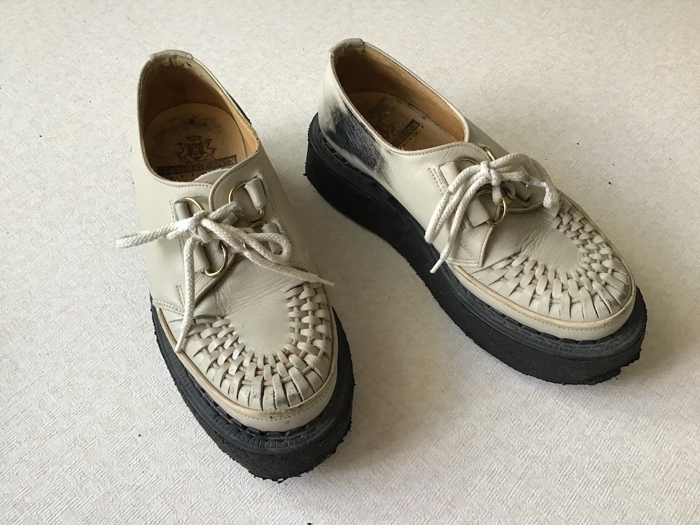 GEORGE COX UK4 ラバーソール ジョージコックス レディースサイズ 古着卸 PUNK 拍卖