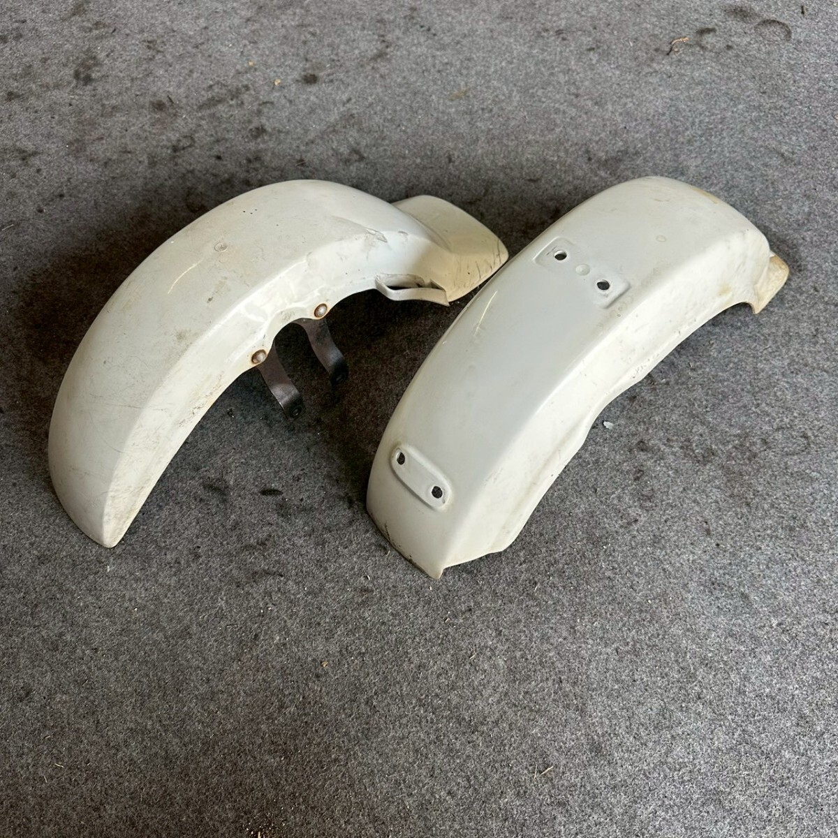 角目シャリー 前後フェンダー ホンダ フロントフェンダー リアフェンダー cf50 cf70 セット 前後 純正拍卖