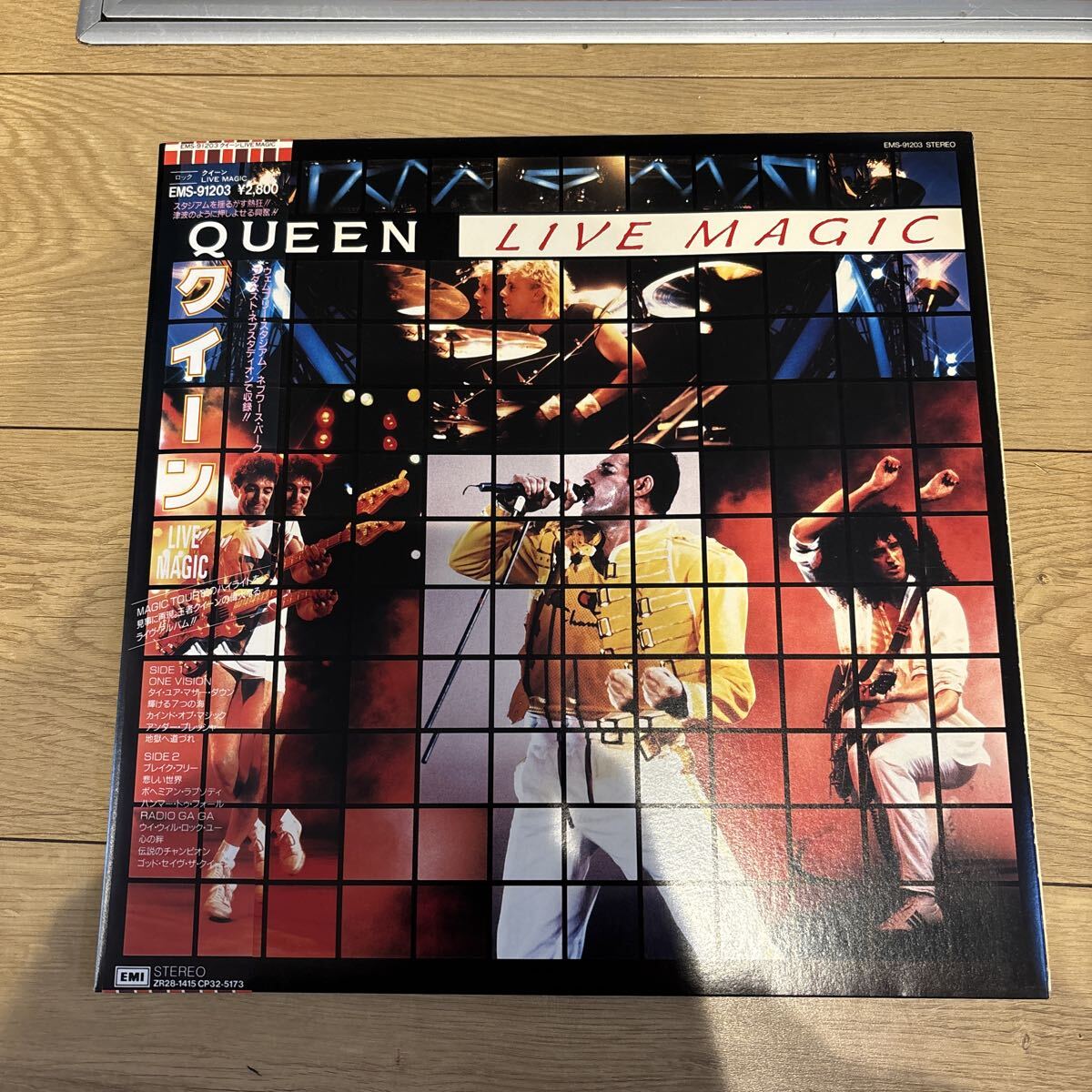 レコード LIVE MAGIC Queen LP クイーン拍卖