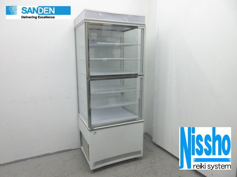 ■サンデン冷蔵ショーケース・AGV-700Z・16年製・100V・W714×D662mm・中古・厨房専門店!!【大阪発!!営業所止め】(5i1110c)拍卖