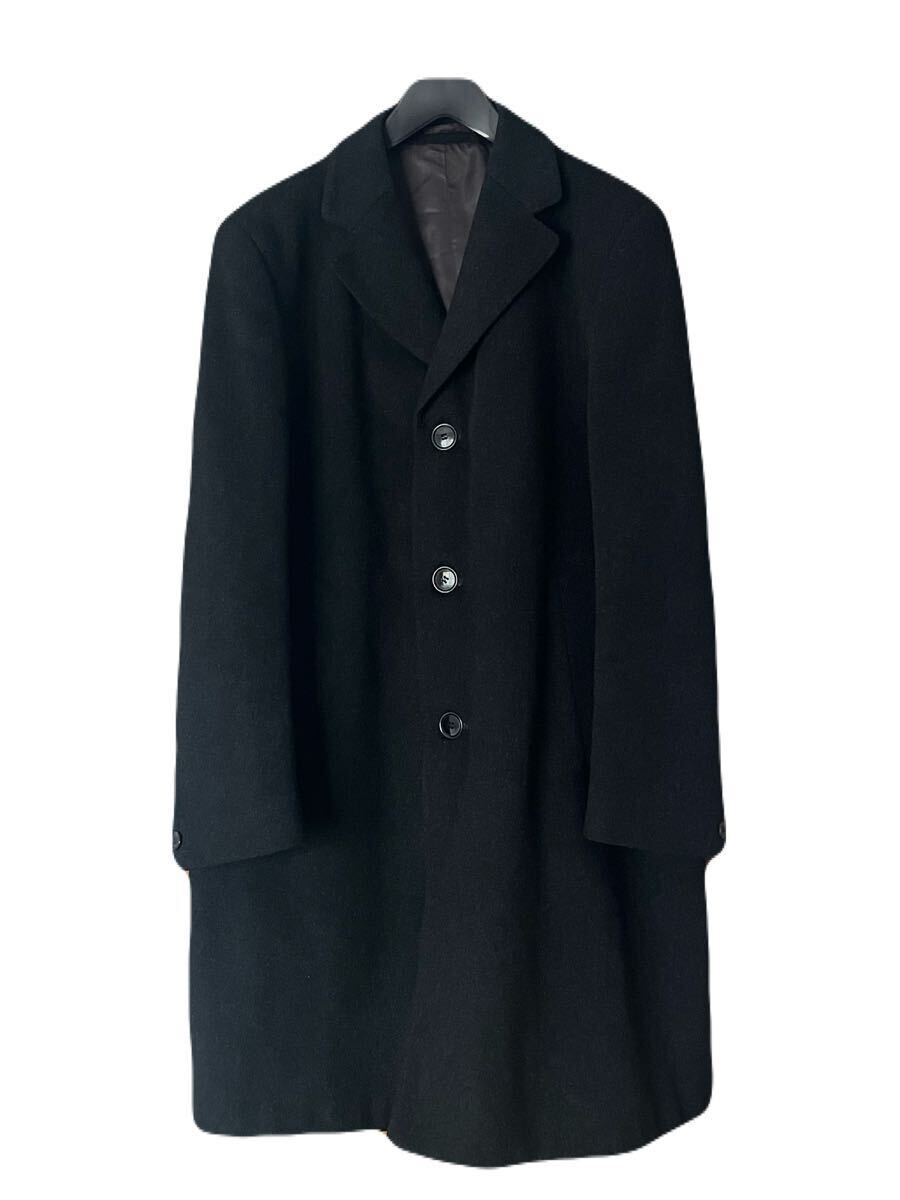 希少 60s 英国製 Dunn&Co シングル チェスターコート ヴィンテージ CROMBIE クロンビーコート チャコールグレー イングランド製 70s ウール拍卖