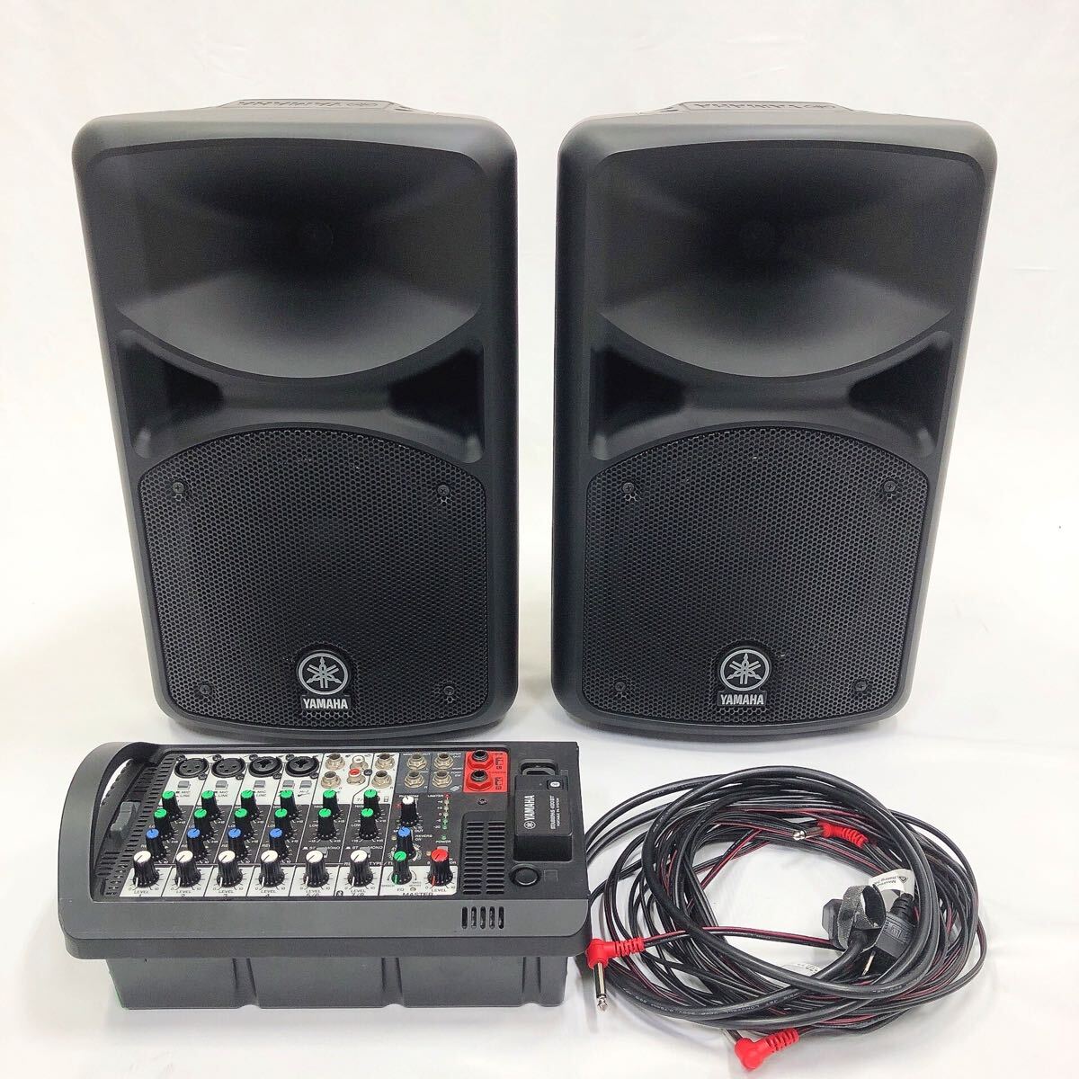 ★4-1027 動作確認済み YAMAHA STAGEPAS 400BT 400S ポータブルPAシステム ヤマハ ペア拍卖