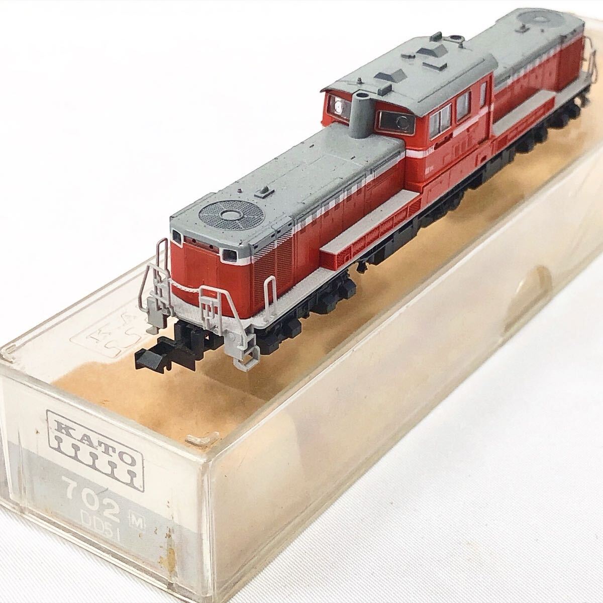 ★2-1002 KATO カトー 702 DD51 ディーゼル機関車 鉄道模型 Nゲージ ケース付き Nゲージ拍卖