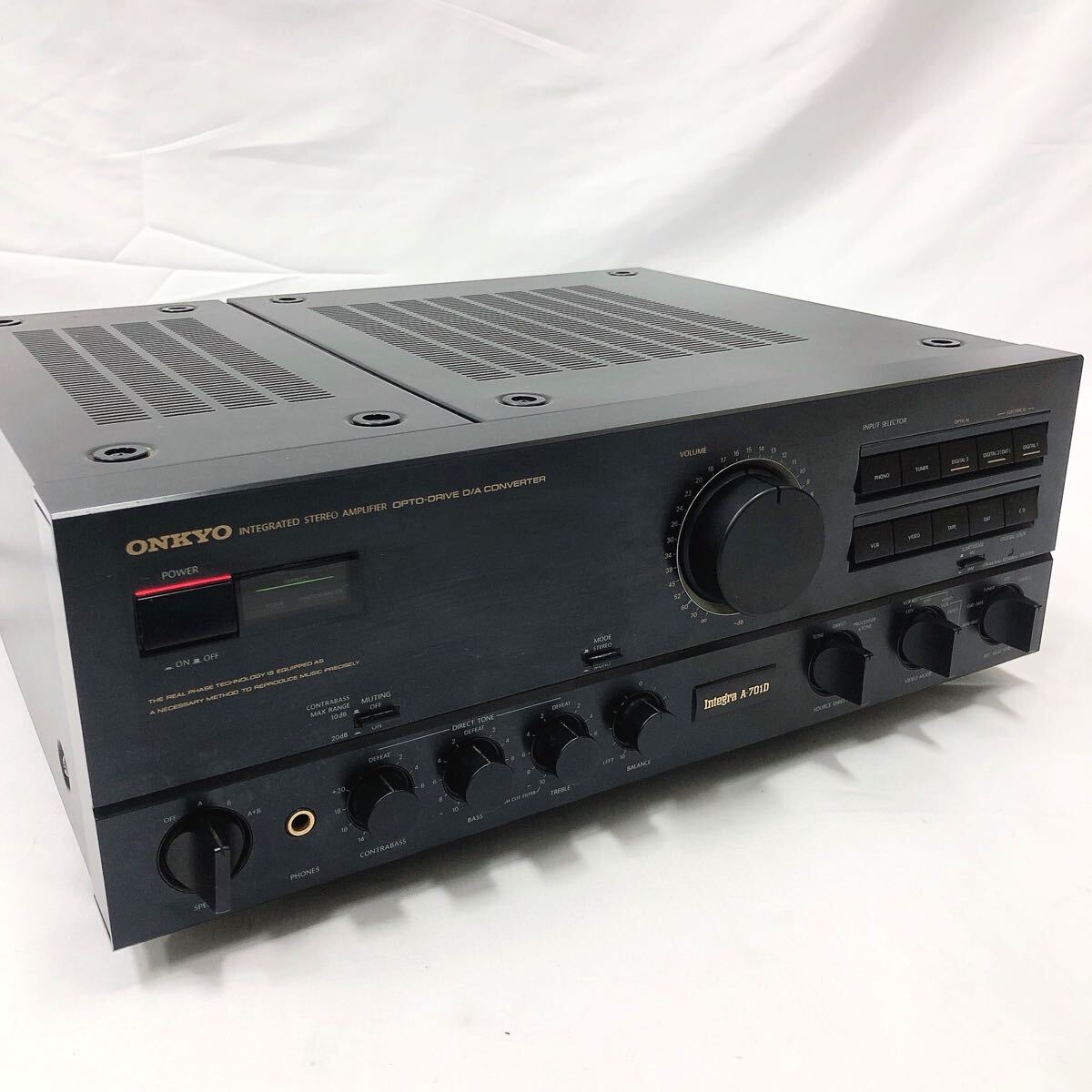 ★3-1002 ONKYO オンキョー Integra A-701D アンプ プリメインアンプ オーディオ機器拍卖