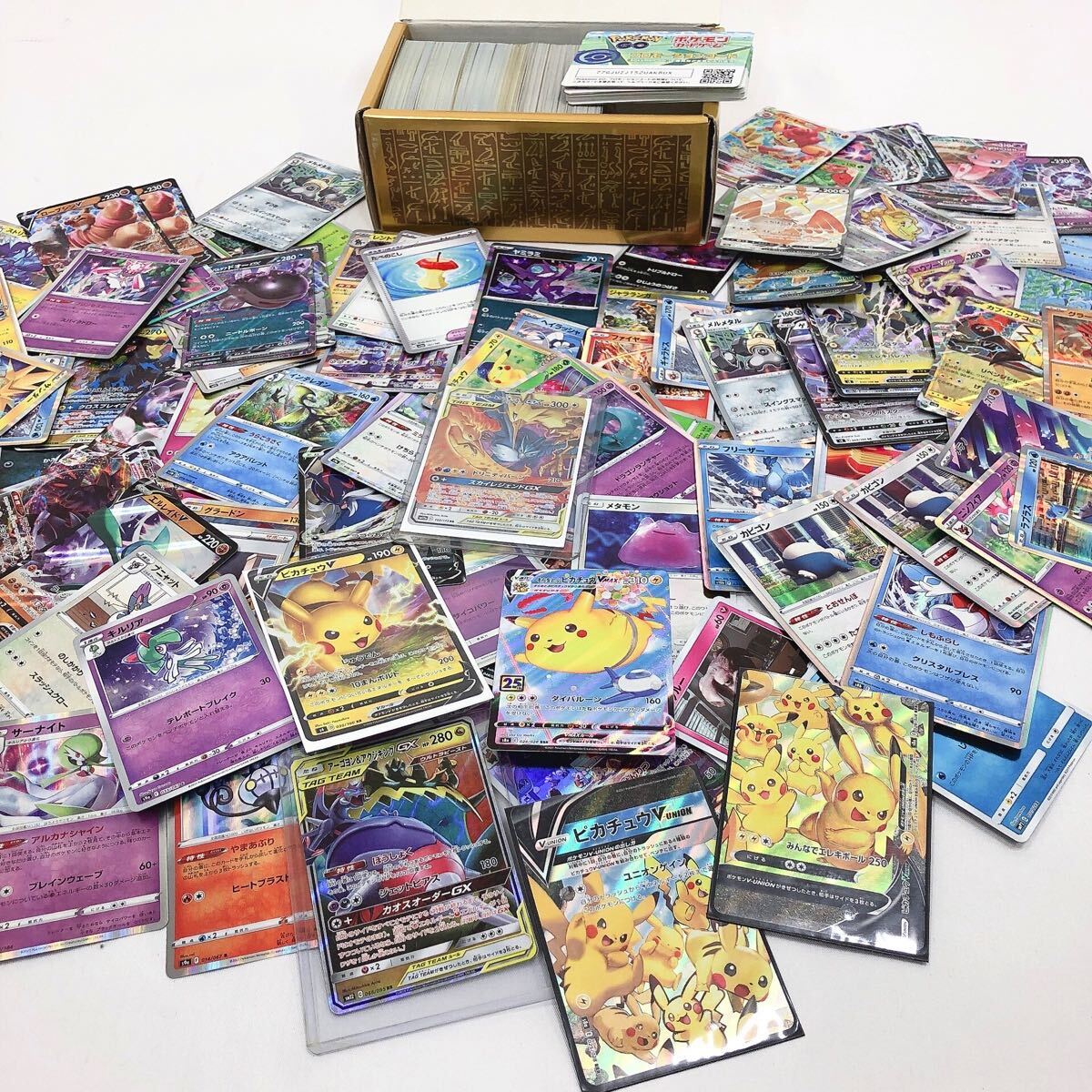 ★4-1003 ポケモンカード 大量まとめ ポケカ ピカチュウ ミュウ ミュウツー 他 レアカード 引退品拍卖