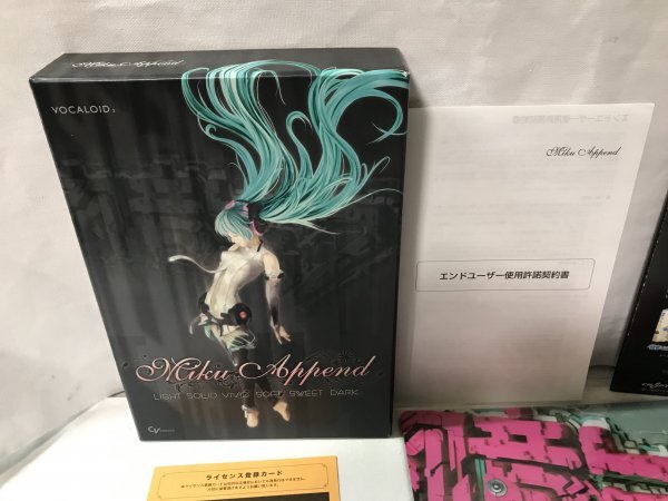 VOCALOID2 初音ミク Miku Append 現状品拍卖