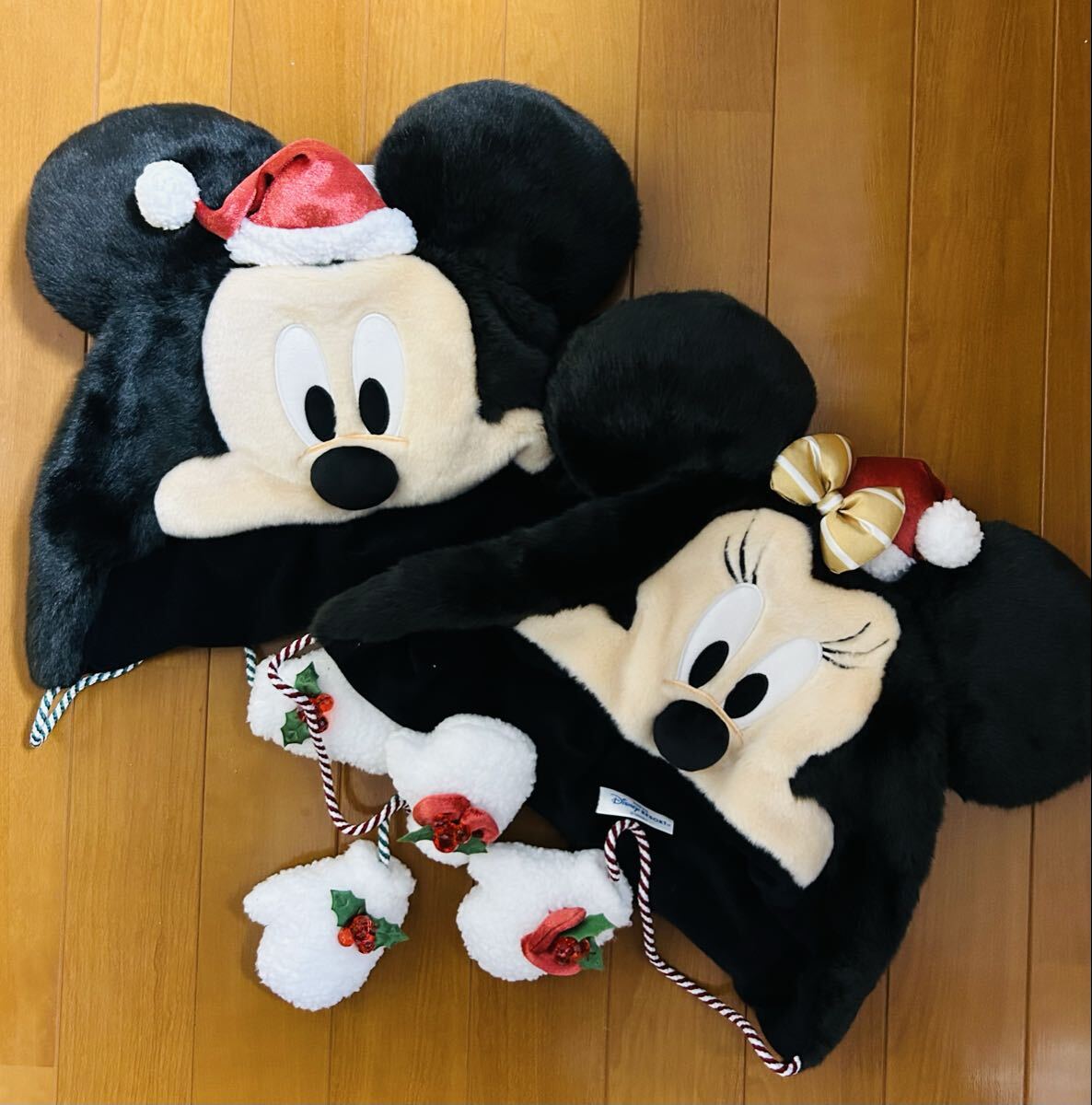 ディズニーリゾート ファンキャップ ミッキー ミニーマウス クリスマス 2025 Disney 新品タグ付拍卖