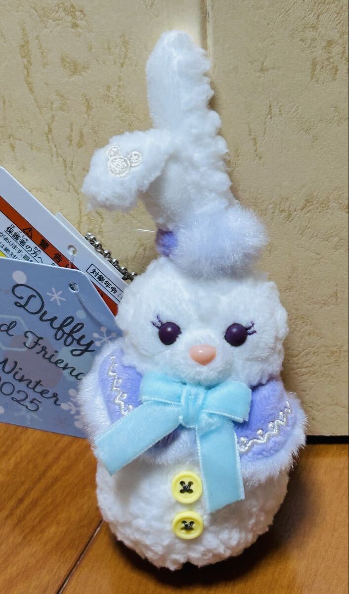 ダッフィー&フレンズ ステラルー ぬいぐるみチャーム Winter 2025 雪だるま クリスマス2025 ぬいぐるみストラップ TDS タグ付拍卖