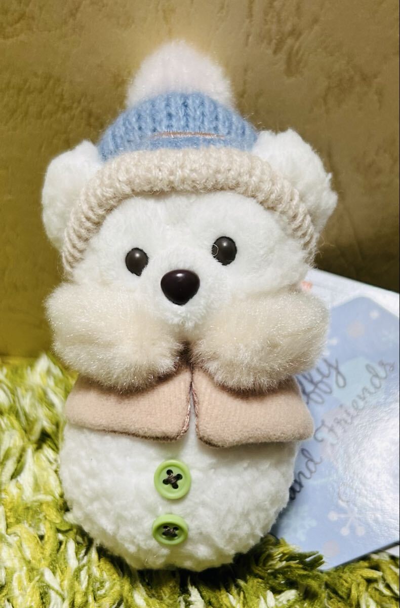 ダッフィー&フレンズ 雪だるま ぬいぐるみチャーム シークレットオブスノーウィーデイ クリスマス2025 ディズニー ダッフィー拍卖