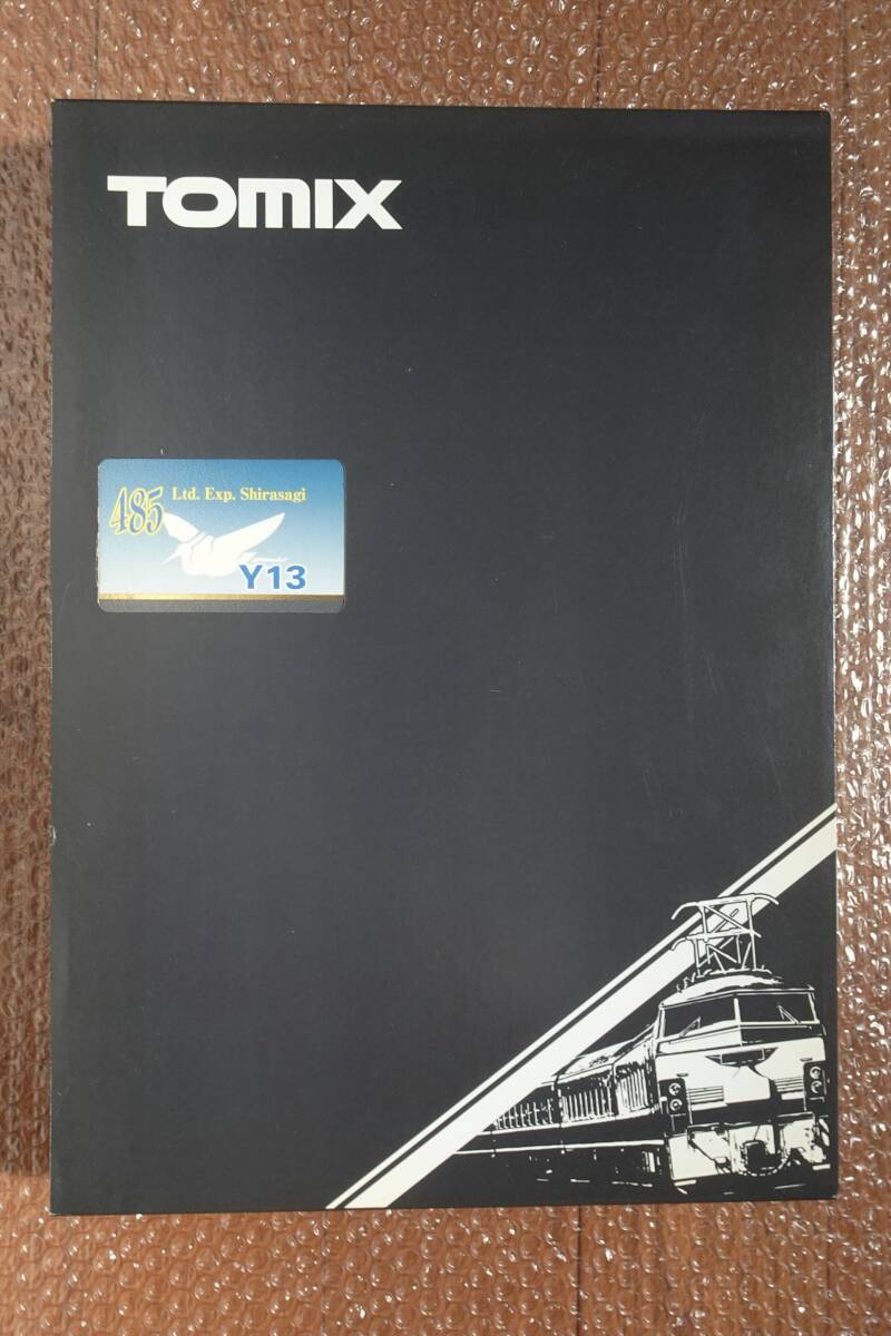 未走行 Nゲージ TOMIX 92927 JR485系 特急電車 「しらさぎ」 Y13編成 3両セット 限定品拍卖
