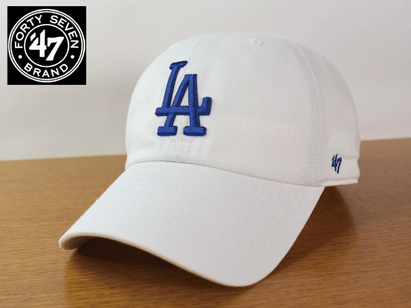 A896《未使用品》47 BRAND 47ブランド【フリーサイズ】MLB LA DODGERS ドジャース 野球帽 帽子 キャップ USモデル拍卖