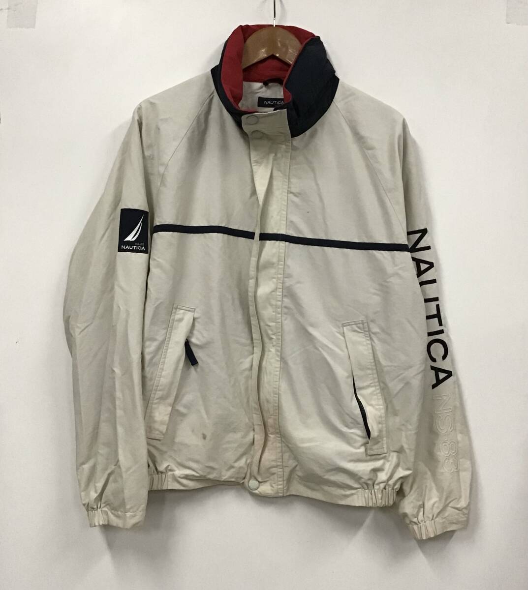 《 H 746 》NAUTICA ノーティカ ジャケット アウトドア レジャー Mサイズ トップス 1円スタート アメリカ古着 古着卸拍卖