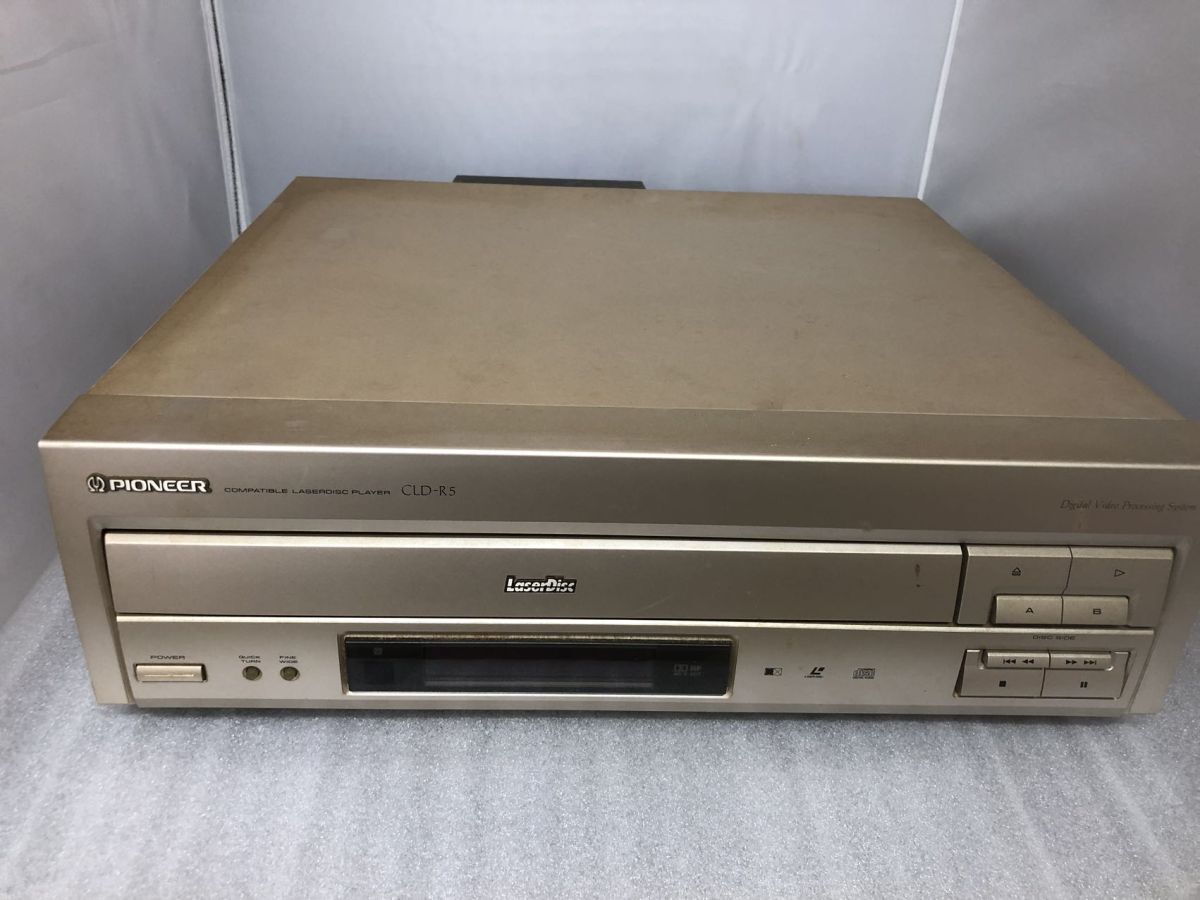 3F1016→【ジャンク品】Pioneer/パイオニア CLD-R5 LD/CDプレーヤー レーザーディスクプレーヤー オーディオ機器 (46995MT1) 拍卖