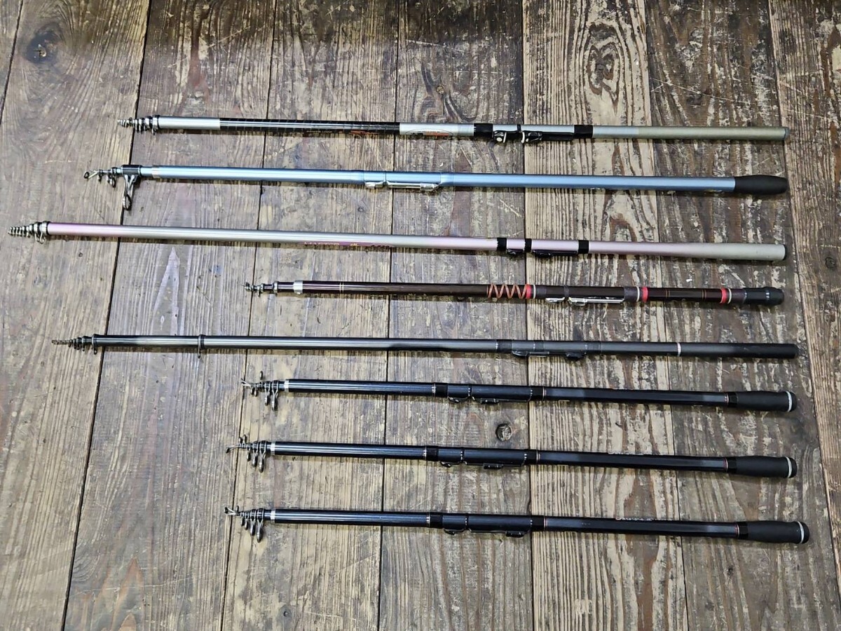 DAIWA SHIMANO NFT リバティショートスイング 20-330 MASTER 磯 2-530 PS 瀬戸 3号 33 ダイワ シマノ 釣り竿 磯竿 8点まとめ拍卖