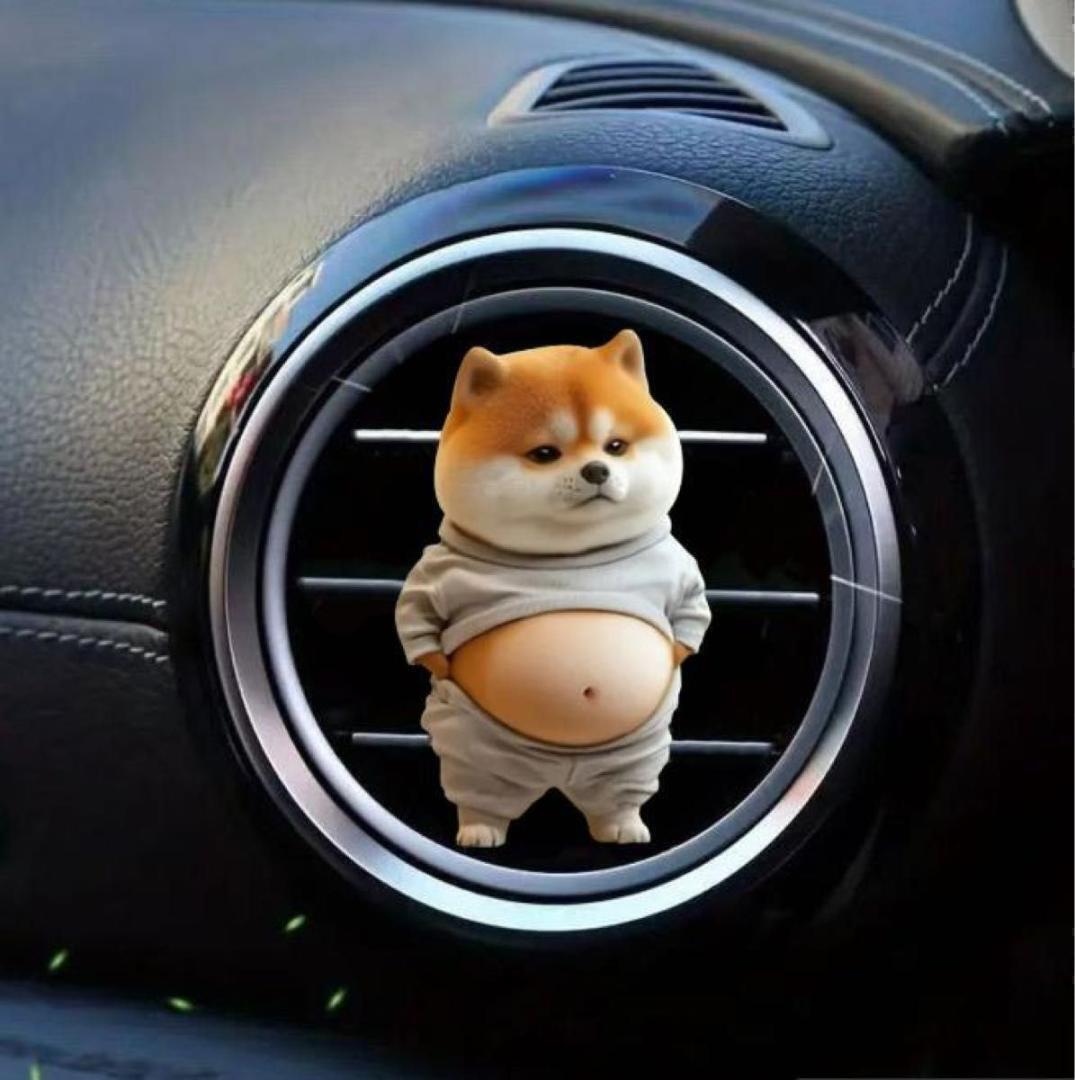 芳香剤 柴犬 アクリルクリップ 車内 インテリア エアコン拍卖
