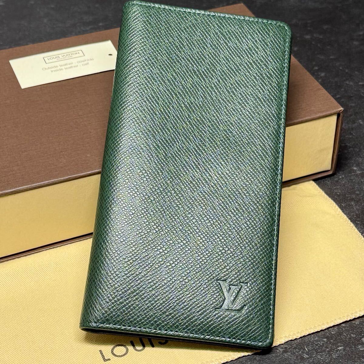 【新品未使用/激レア/入手困難】 ルイヴィトン タイガ エピセア ポルトバルールカルトクレディ 二つ折り長財布 札入れ レザー M30394 箱袋拍卖