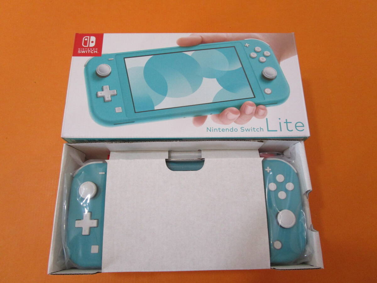 066) 未使用 Nintendo Switch Lite ニンテンドースイッチライト ターコイズ 本体拍卖