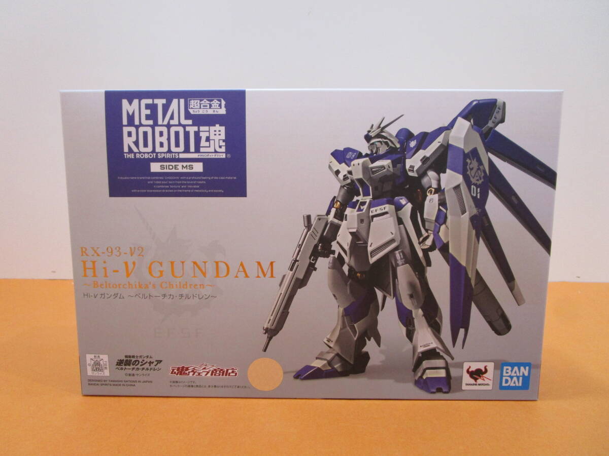 087)METAL ROBOT魂 〈SIDE MS〉 Hi-νガンダム ベルトーチカ・チルドレン バンダイ メタルロボット魂 フィギュア拍卖